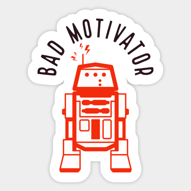 Bad Motivator Sticker by KramerArt